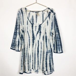 XCVI Shibori Tie Dye Knit Top